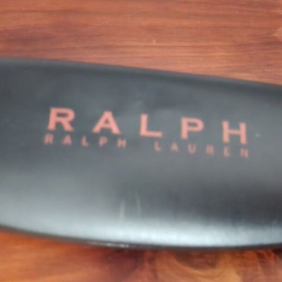 Ralph Lauren hard shell eyeglass case Red lettering - Picture 6 of 9